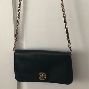 Tory Burch Black Leather Crossbody